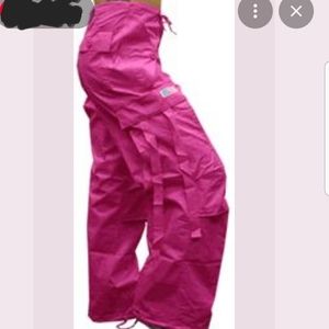 Girly basic UFO pants, Hot pink, S